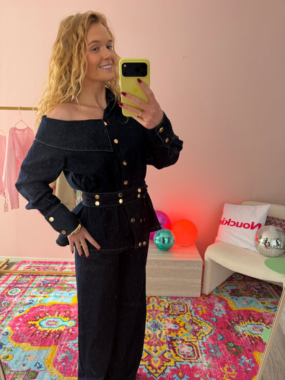 Nora denim set