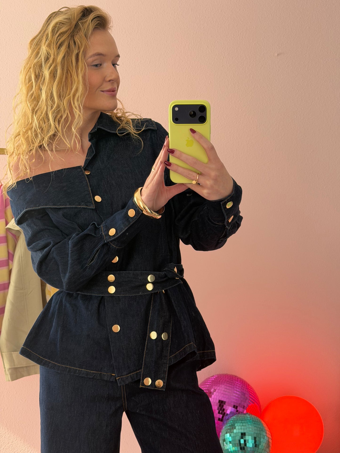 Nora denim set