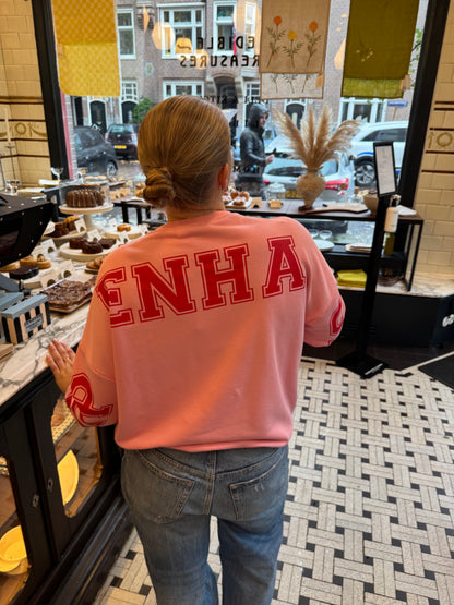 Roze copenhagen sweater