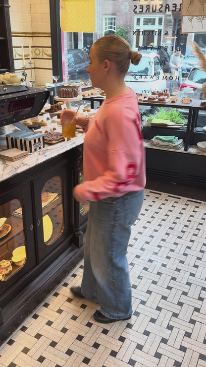 Roze copenhagen sweater